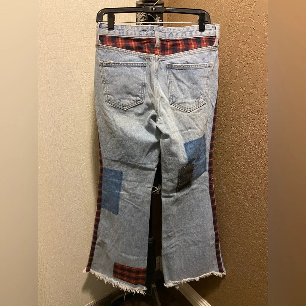 NWOT We The Free patchwork jeans - Picture 5 of 12
